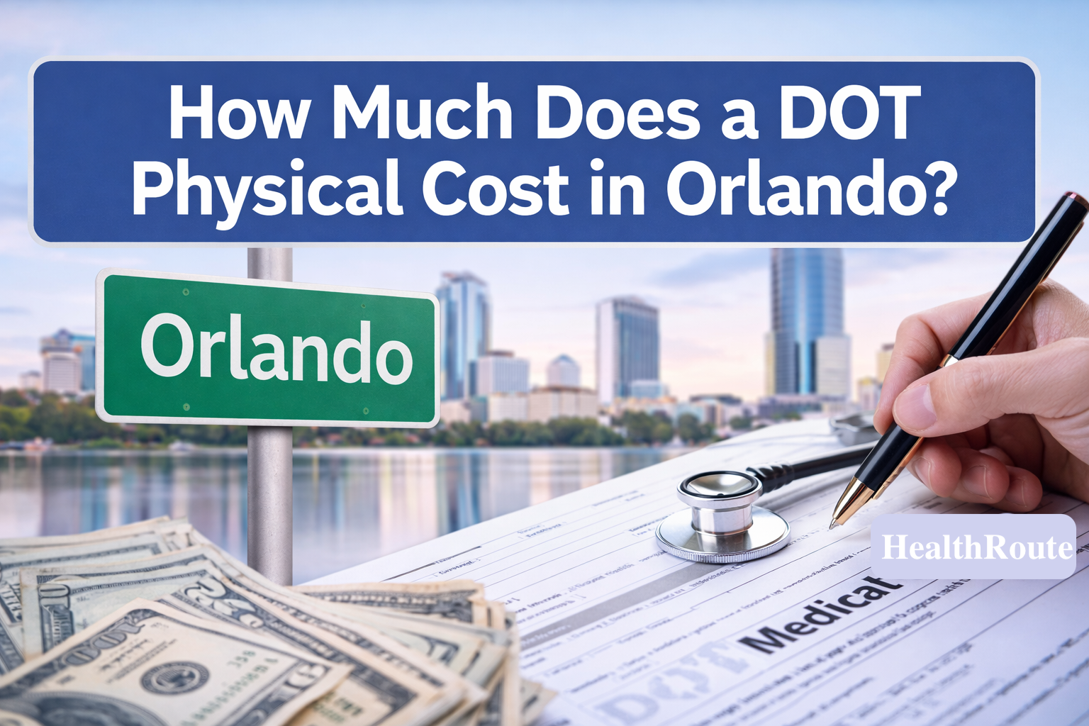 DOT physical cost in Orlando: typical price ranges and what is included in a CDL medical exam