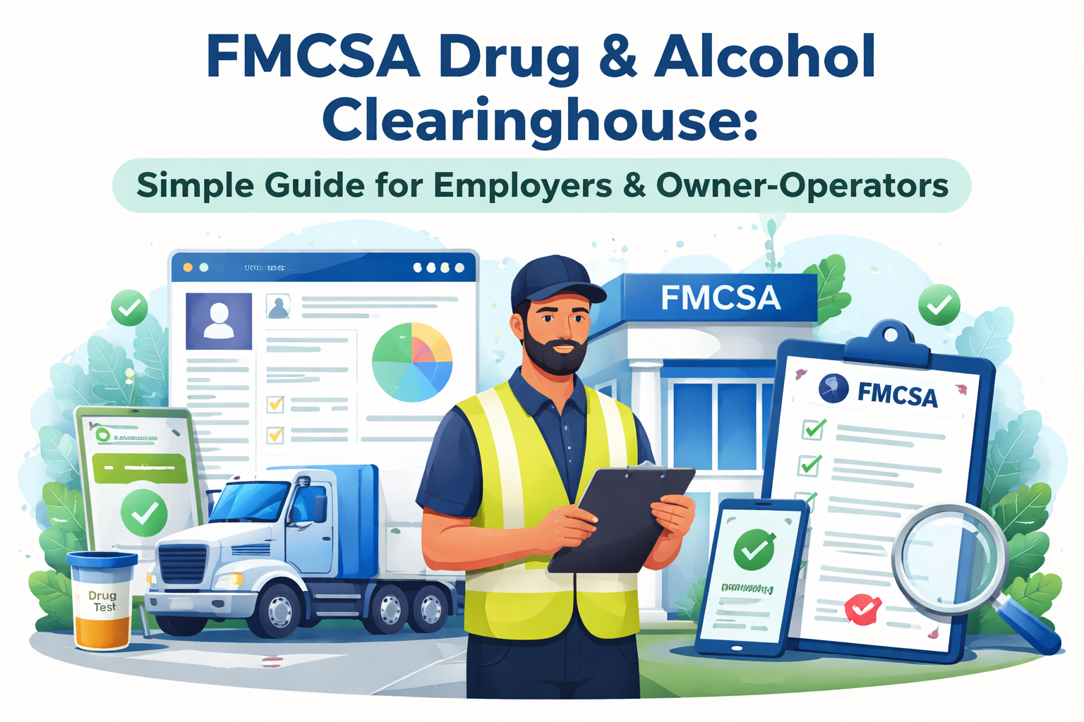 Driver compliance checklist for FMCSA Clearinghouse